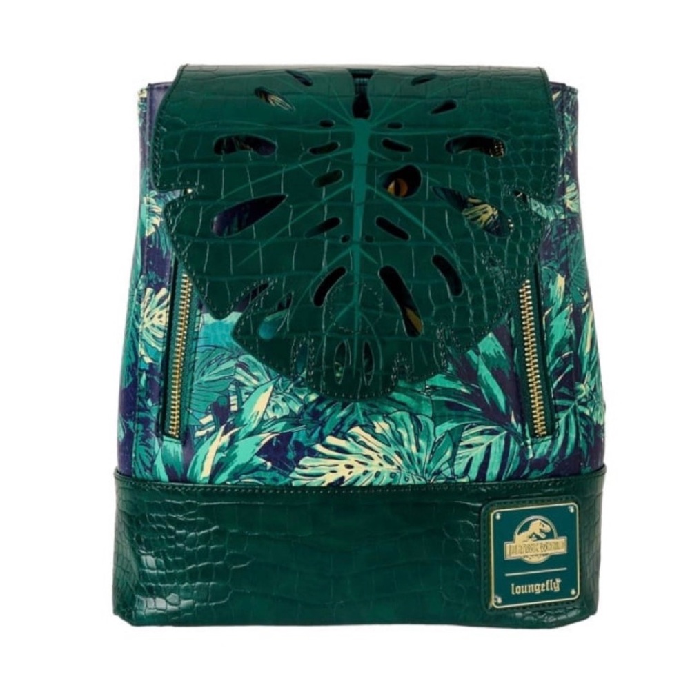 New Jurassic World Jungle Glow in the Dark Mini Backpack Loungefly.